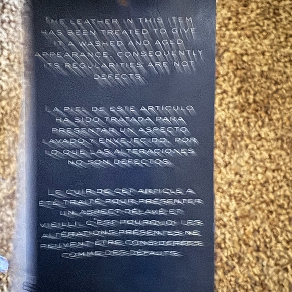 Mango Leather Bomber Jacket - Picture 8 of 8